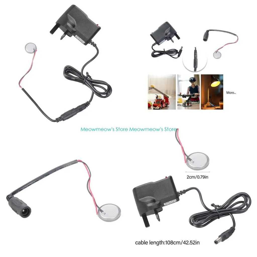 W91A 110 В до 3 В CR2032 Адаптер питания от фиктивной батареи 100 Вход 220 В для бытовой электроники