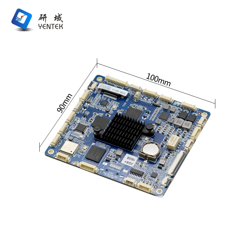 Rockchip أندرويد RK3288 RK3562 رباعي النواة A17 LPDDR3 2GB Emmc 16G TF 64G WIFI 5 USB 3COM Linux Robot Atm Pos ARM اللوحة الأم