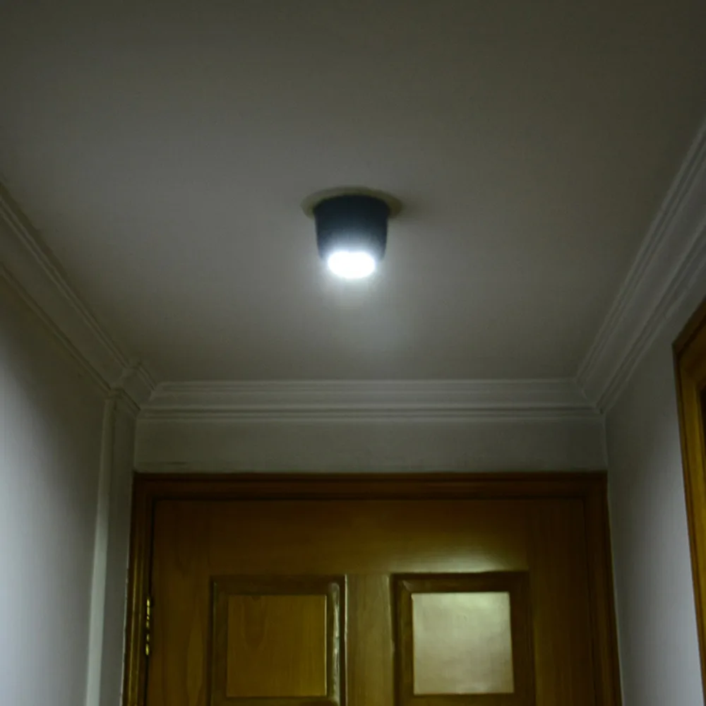 9-LED Dual Sensor Energy-Saving Light – Light & Motion Activated 360° Rotatable Auto-Sensing Work Light for Indoor & Outdoor Use