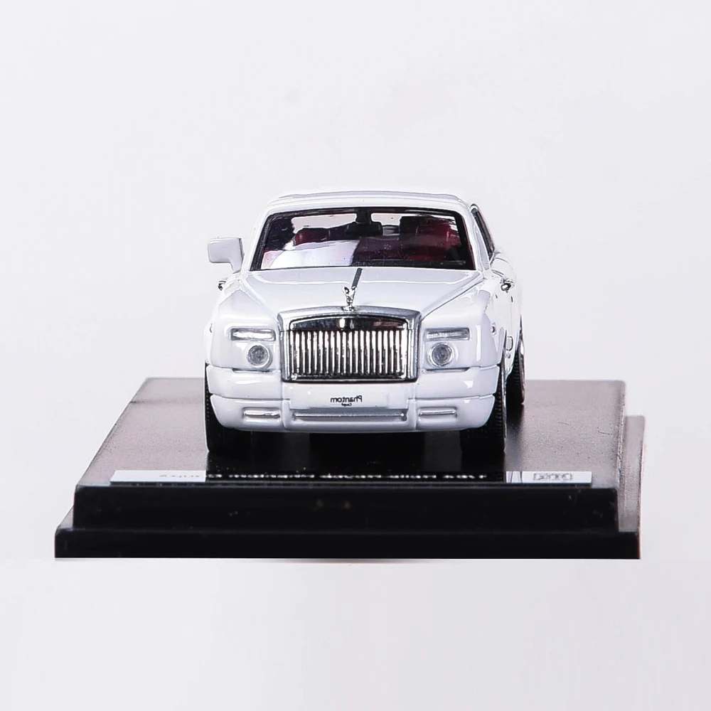 1/64 Alloy DieCast Phantom Model Toy Car Simulation Pull Back Collection Display Toys Vehicle For Children Gifts