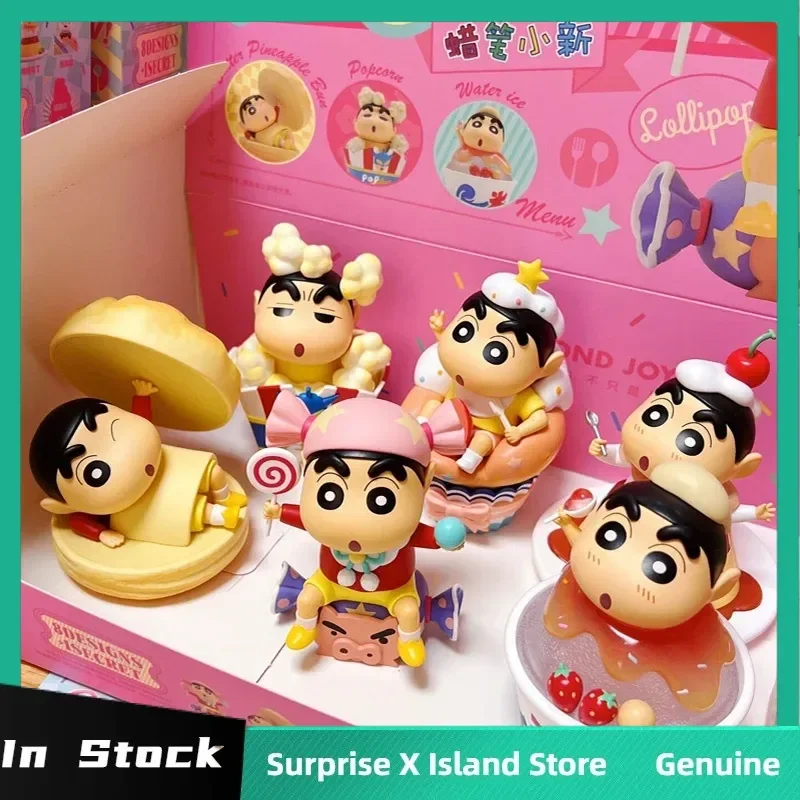 

Аутентичный карандаш Toptoy Shin Chan Time Series слепая коробка милый питомец модная игровая кукла ручной работы настольный орнамент праздничный подарок игрушки