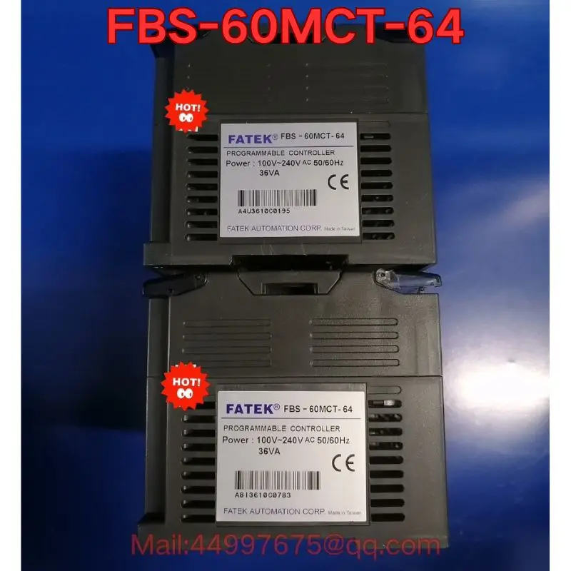 

Бывший в употреблении функциональный тест контроллера ПЛК FBS-60MCT-64 обычно. Новейшая цена в 2026 году.