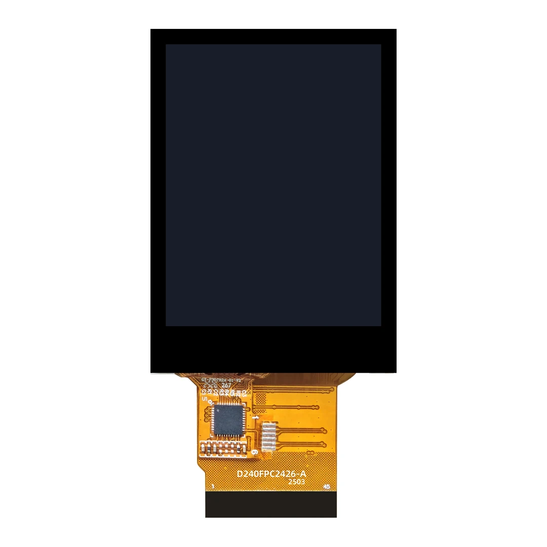 2.4-inch touch display module with RGB interface, MIPI interface, capacitive touch screen, ST7701S, resolution 480×640,
