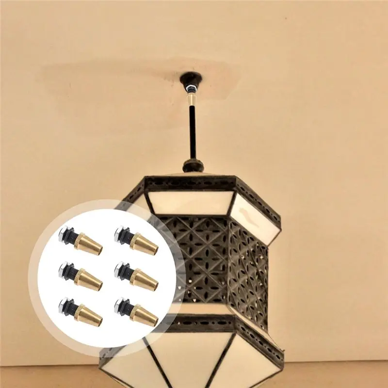 【Big deal】M10 Threaded Cable Grips Pendant Light Cable Clamps Power Cord Clip