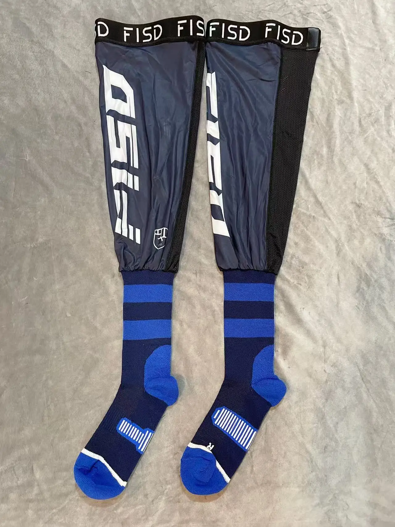 FISD Kompressions-Knieschutz für Motorräder, Enduro-Socken, Rennsocken, MX, MTB, ATV-Schutz, Rutschfester Sport-Knieschutz, E – Detail 23