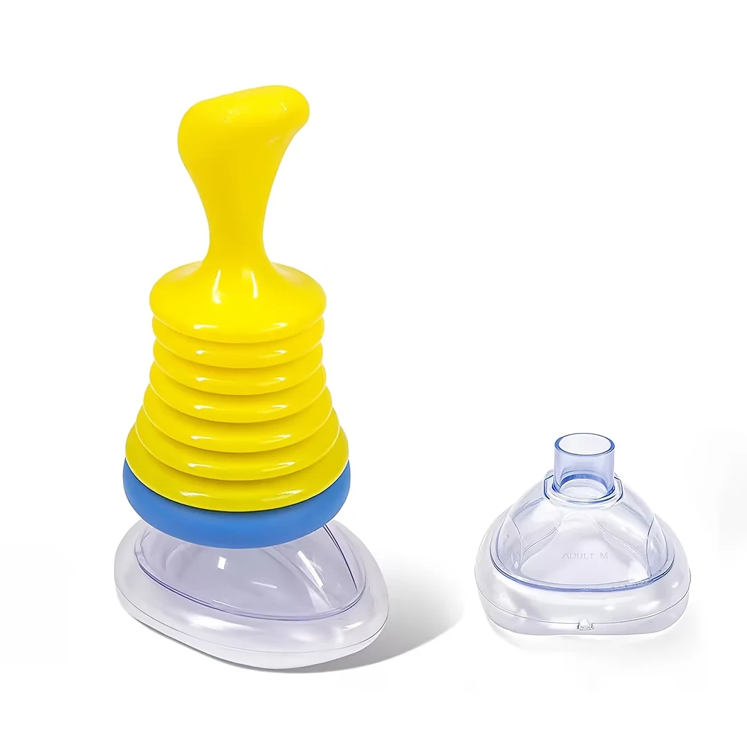 Portable Anti-Suffocation Respirator, Emergency Oxygen Supply for Home Travel, Rescue Mask for Smoke & High-Altitude Camping