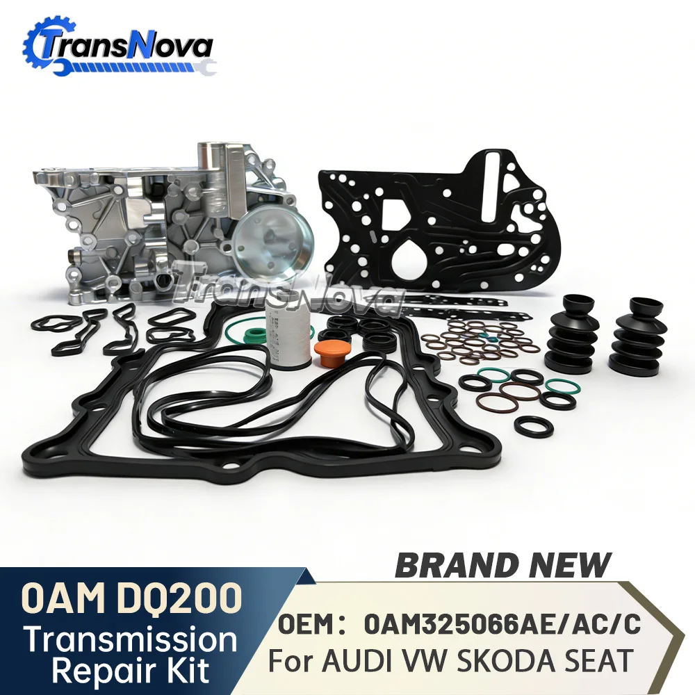 

Ремонтный комплект мехатронного клапанного блока автоматической коробки передач TransNova DQ200 0AM DSG 7 для коробок OAM VW Audi TT Golf 7 SKODA SEAT