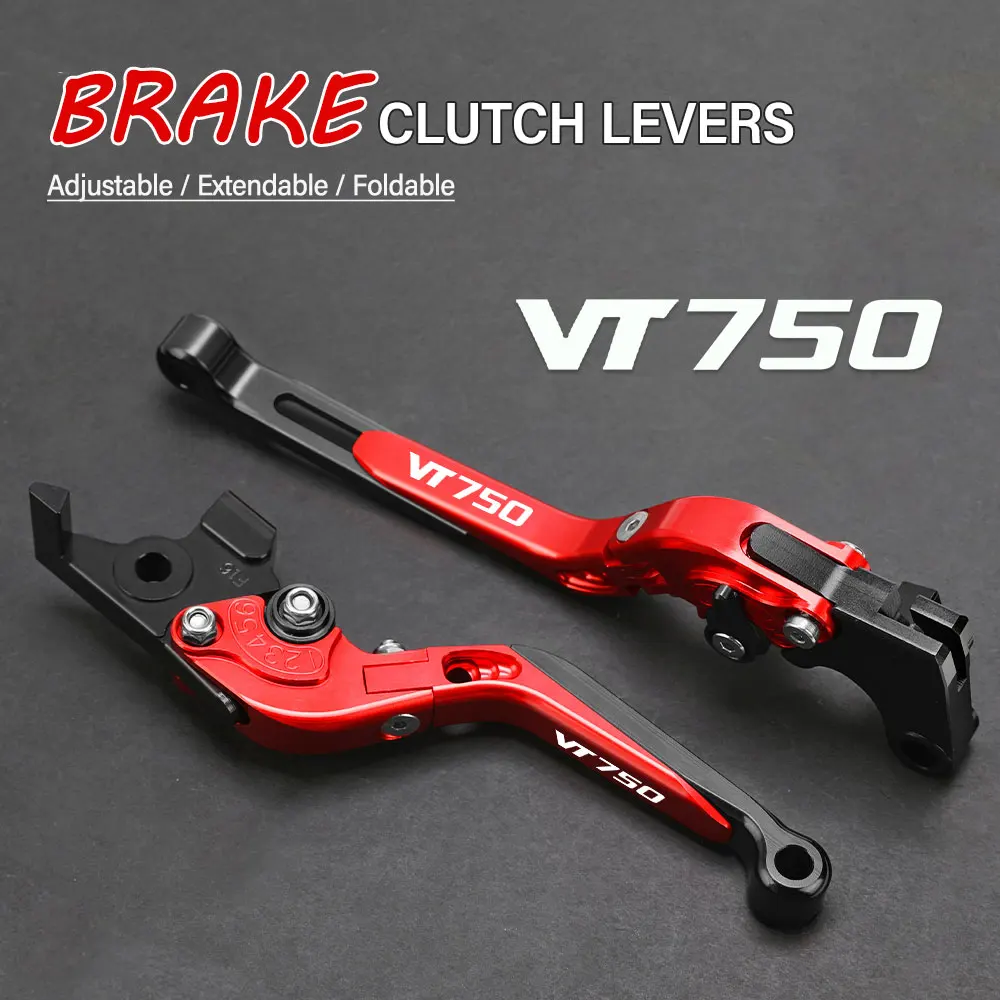 

FOR Honda VT750S VT750 S 2004 2005-ONWARDS Motorcycle Hand Brake Clutch Adjustable Levers Handle Folding Extendable Lever grip