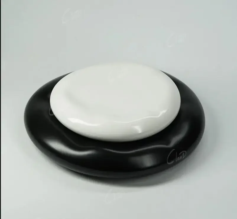 

Household Irregular-shaped Ceramic Plate Hotel Restaurant Sushi Steak Party Dessert Solid Color Tableware
