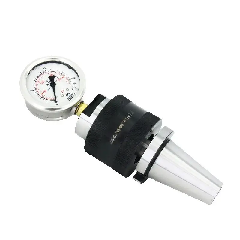 QIYI HSK63 CNC Testing Tool Spindle BT30 BT40 BT50 Hydraulic Testing Instruments Spindle Tension Meter CAT40 SK40