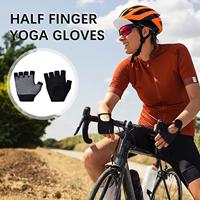 Wear-resistant  Cotton Work Gloves Fingerless Gloves Unisex Non-slip Cycling Driving Gloves  for Sports Enthusiast