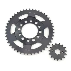 428 45T/15T Motorcycle Front Rear Sprocket for Yamaha TW 225 TW225 E 2002-2007 TW200 TW 200