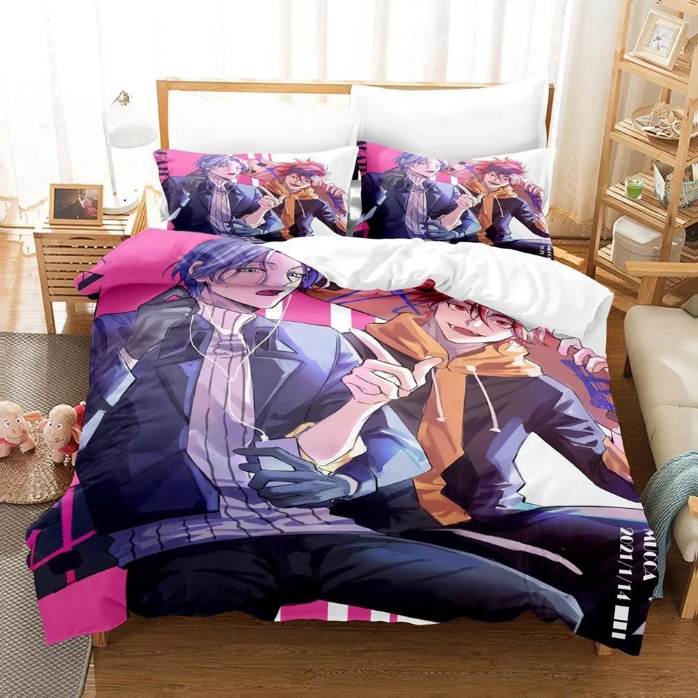 Fashion 3D Print Anime Sk8 The Infinity Bedding Set Single Twin Full Queen King Size Bed Set Adult Kid Bedroom Duvet Cover Sets 4