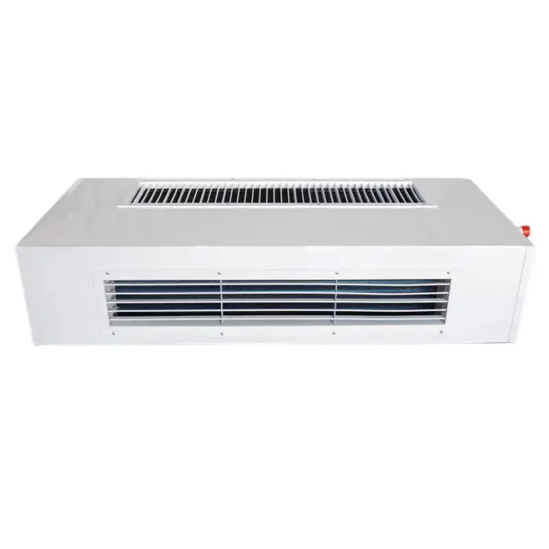 Custom New Shell Central Air Conditioning Fcu Ceiling Exposed Fan Coil Units for Warehouse Roof Heating and Cooling