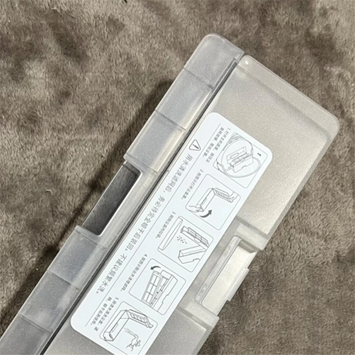 أجزاء المكنسة الكهربائية صندوق الغبار لروبوت التنظيف الذاتي 2 C101 جهاز آلي لتنظيف الأتربة صندوق الغبار استبدال الملحقات