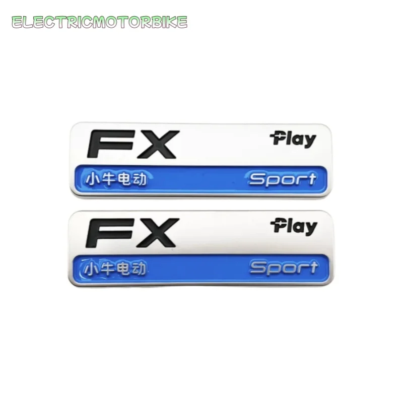 one pair side cover hard logo decal fit for NIU FX FXT original product