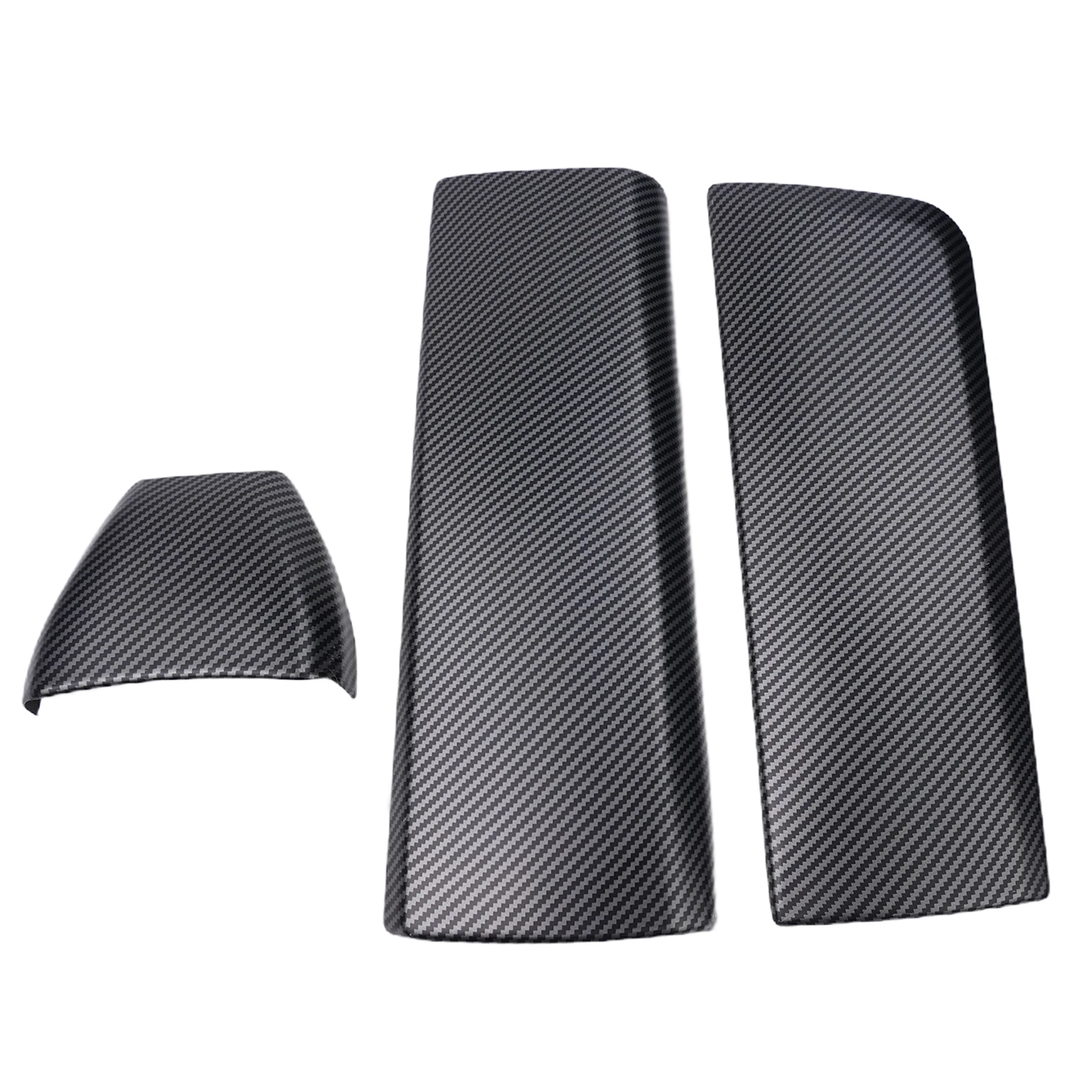 Trim Panel Cover ABS Armrest Box Car Center Carbon Fiber Texture Car Interior Accessories Brand New For Mercedes For Benz GLE
