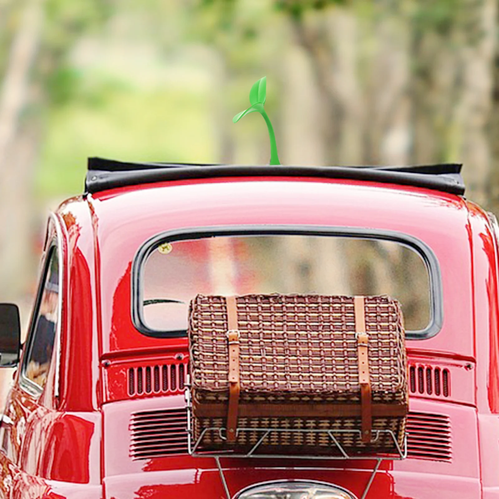 

Green Grass Car Roof Sticker 3D Sprout Decal for Vehicle Hood Trunk Exterior Waterproof Car Decoration Stickers Long Use