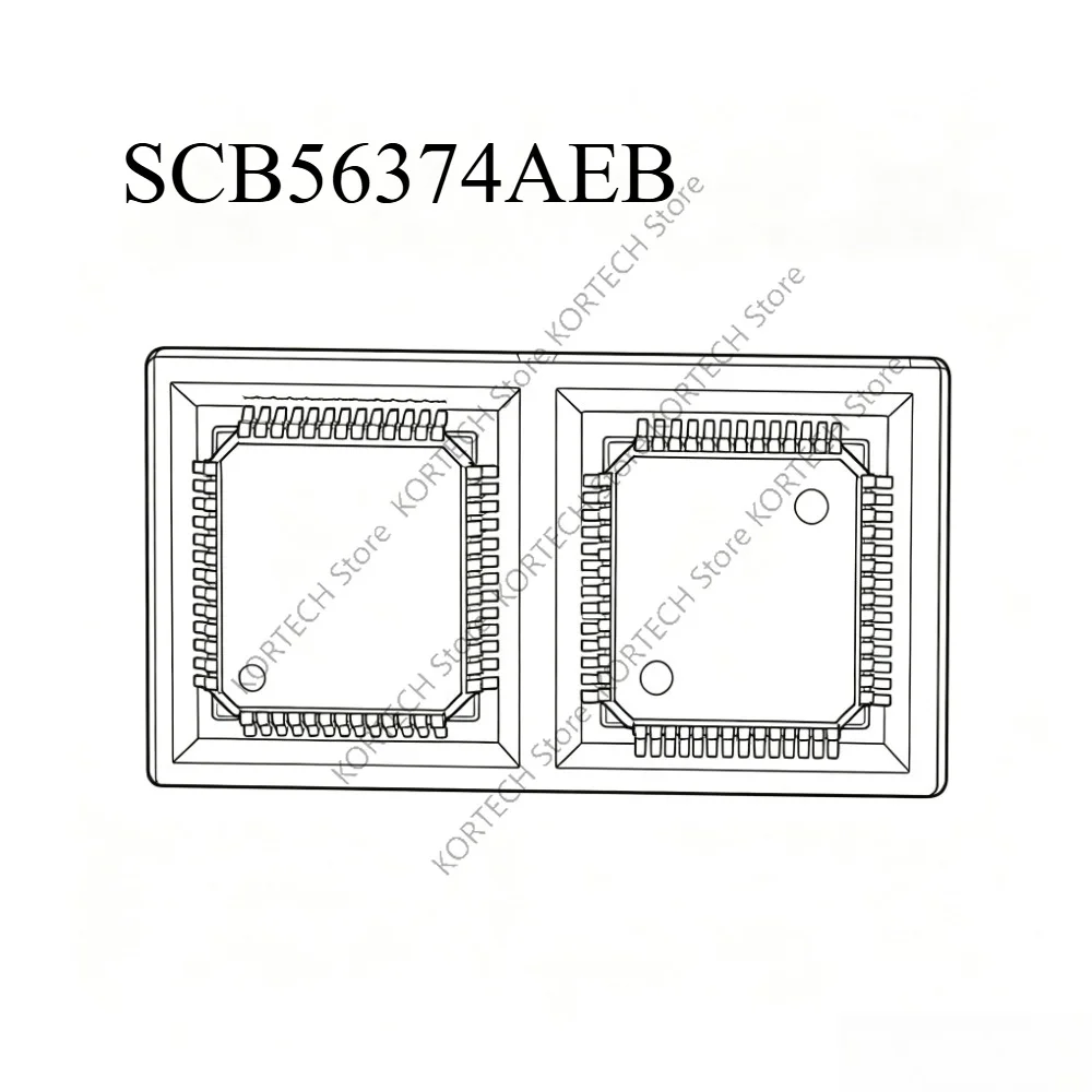 Auto power amplifier fragile chip SCB56374AEB NCV8141 CS42438-CMZ 2L05 (each 1pcs) For Mazda Rui wing for Audi CPU