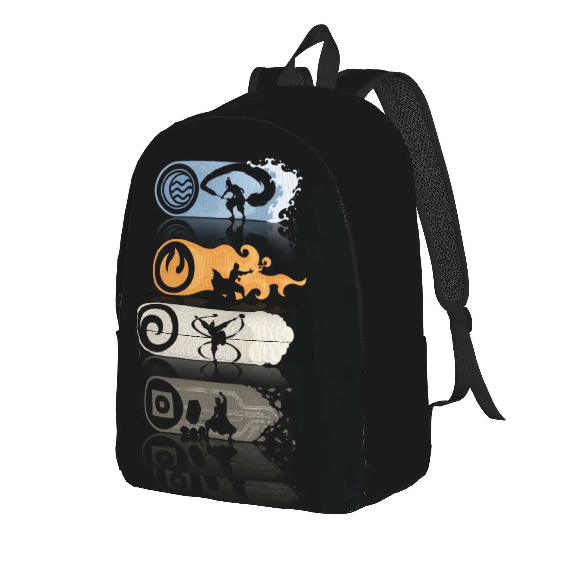 Ancient Element World Backpack Female  Breathable Backpacks Polyester Cute School Bags Workout Design Rucksack