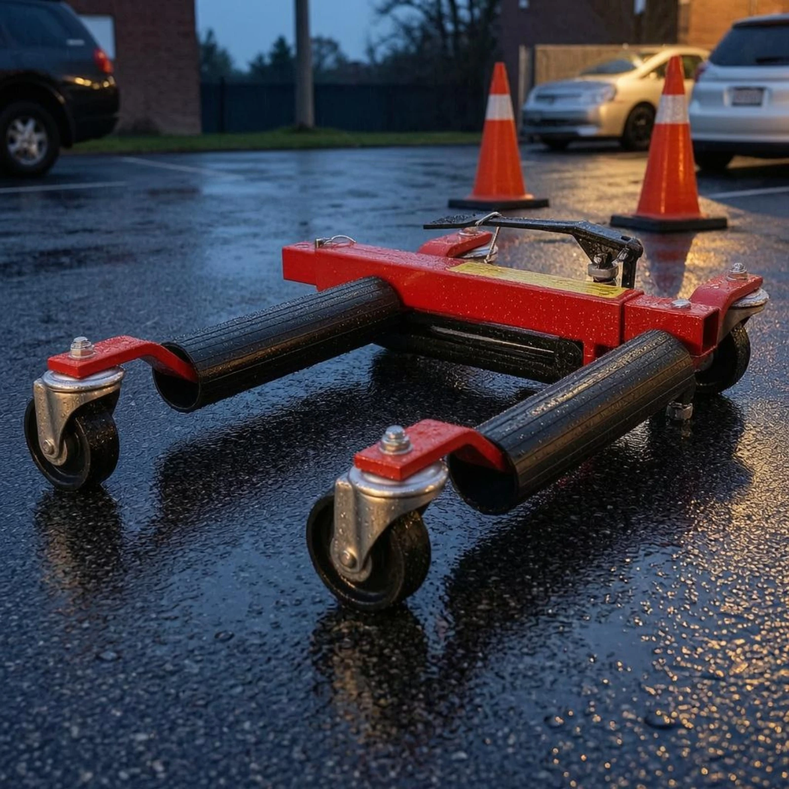 油圧式車両移動キャスターホイール 車両移動ドーリー カードー - Heavy Equipment Vehicles のレビューと価格