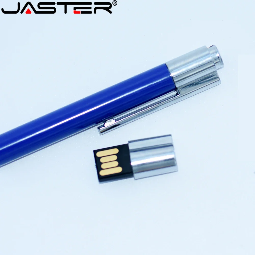 New Ballpoint Pen USB Flash Drive Waterproof Pendrive 8GB Pen Drives 64gb Creative Business Gift 32gb Memory Stick 16gb Disk