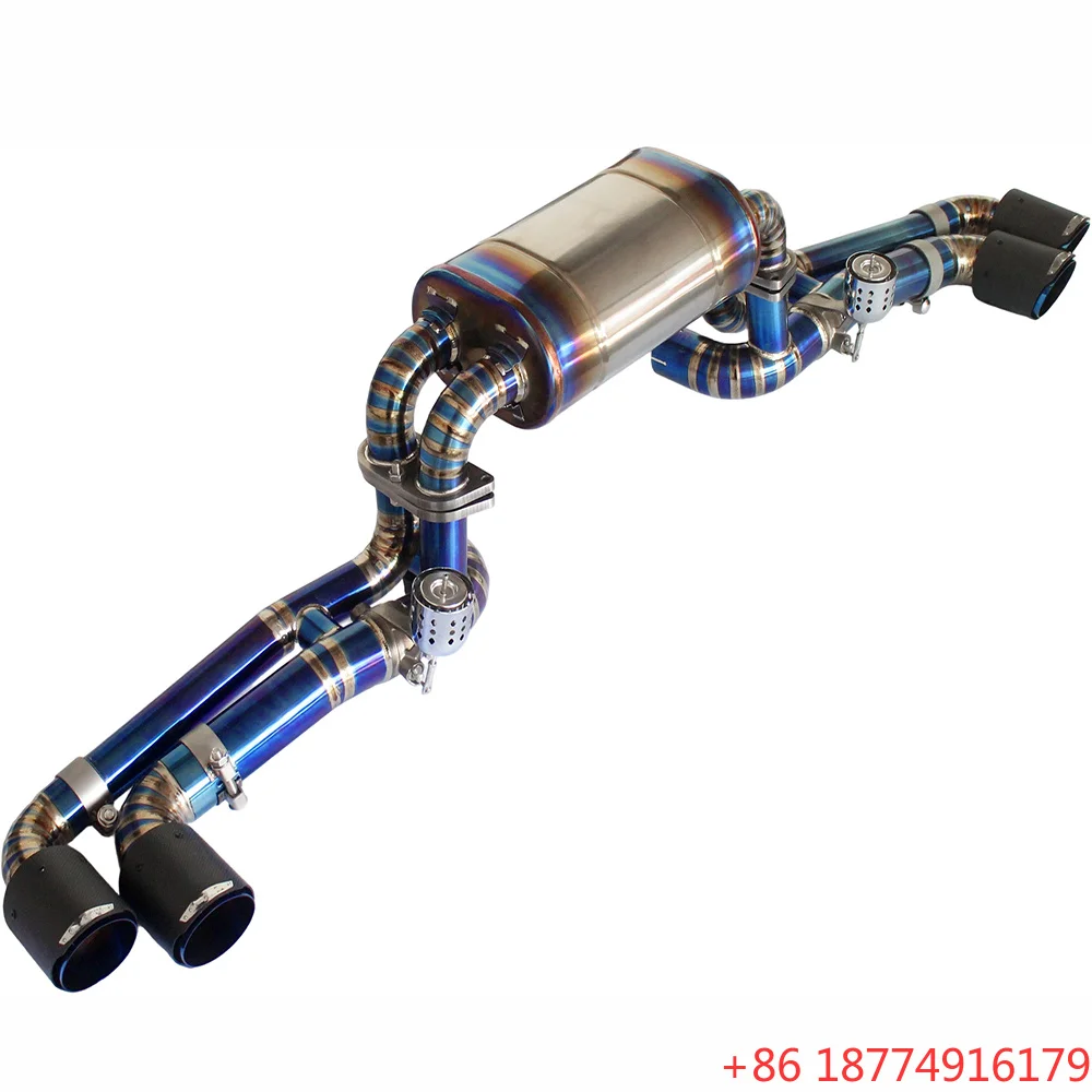 

High Performance MM OBM Axleback Exhaust for F430 4.3 Titanium Muffler Tuning Exhaust System Tips Catback Exhaust