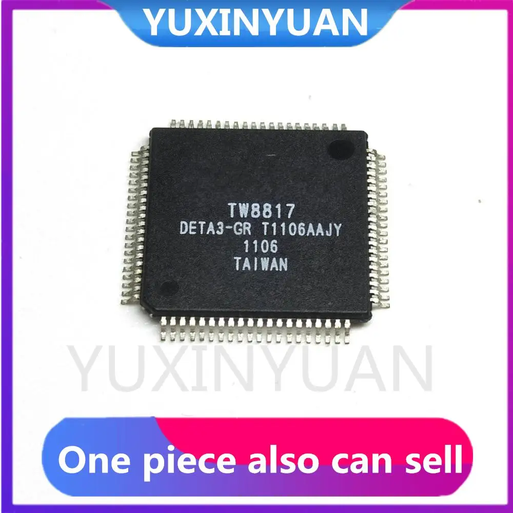 1PCS TW8817-DETA3-GR QFP the quality is fine