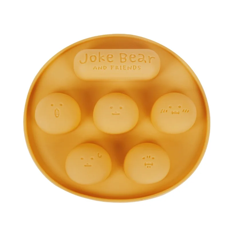 Joke Bear DIY Silicone Ice Cube Mold Home Use Simple Ice Maker Box Ice Storage Box Ice Making Mold Cartoon Shape Ice Cubes - view 6