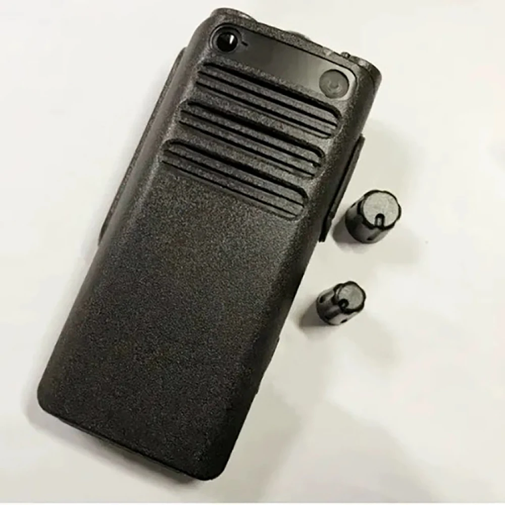 

Walkie Talkie Front Cover Face Case with Knob Replacement Volume Signal Channel Switch Key Cap for XiR C1200 Accessories