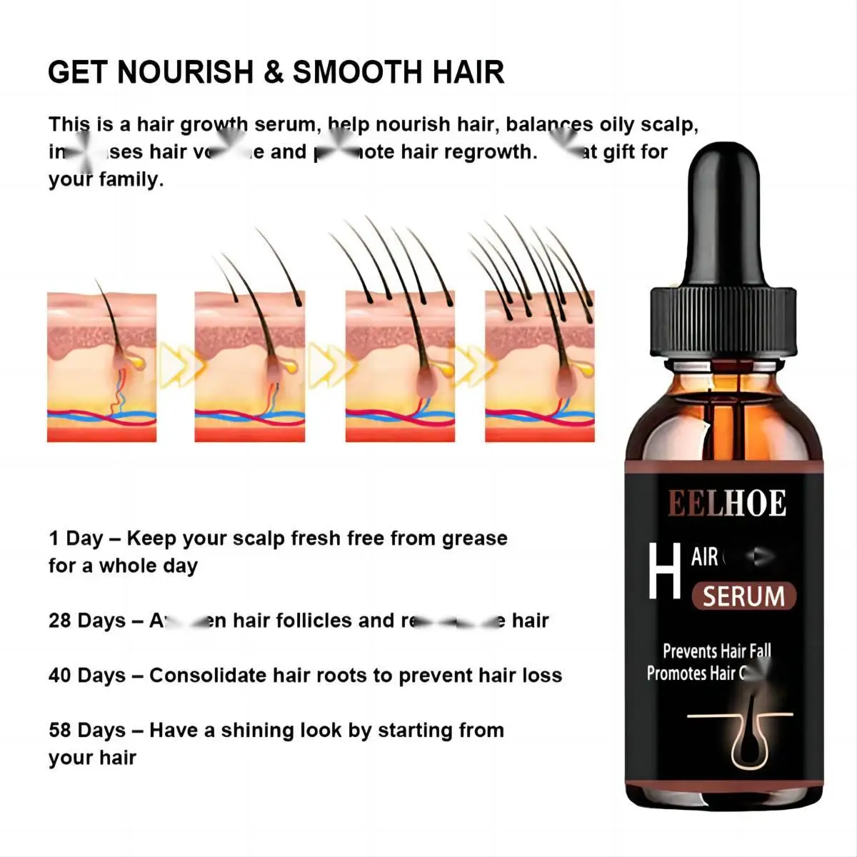 Fast Hair Growth Tool Oil Essence Thickening Oil Scalp Treatments for Men Women Beauty Keratin Hair Treatment