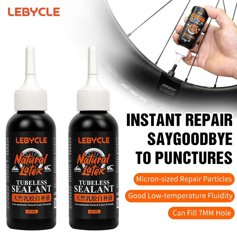 AliExpress LeBycle LEBYCLE Tubeless Tire Sealant For MTB Road Bicycle Tyre Tire Tubulars Repair Kits Mountain Bike Accessories Tire Repair Fluid