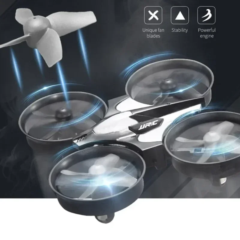 FYZS Mini RC 6-Axis Drone 4ch Headless Mode Helicopter 360° Flip 2.4G Quadcopter Super-mini Flying Saucer LED Children Kids Toy