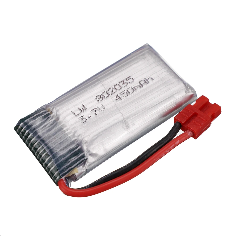 3.7V 450mAh Lipo Battery For H107 H31 KY101 E33C E33 U816A V252 RC Drone 3.7V RC Quadcopter Battery For SYMA X15 X5A-1 X15C X15W