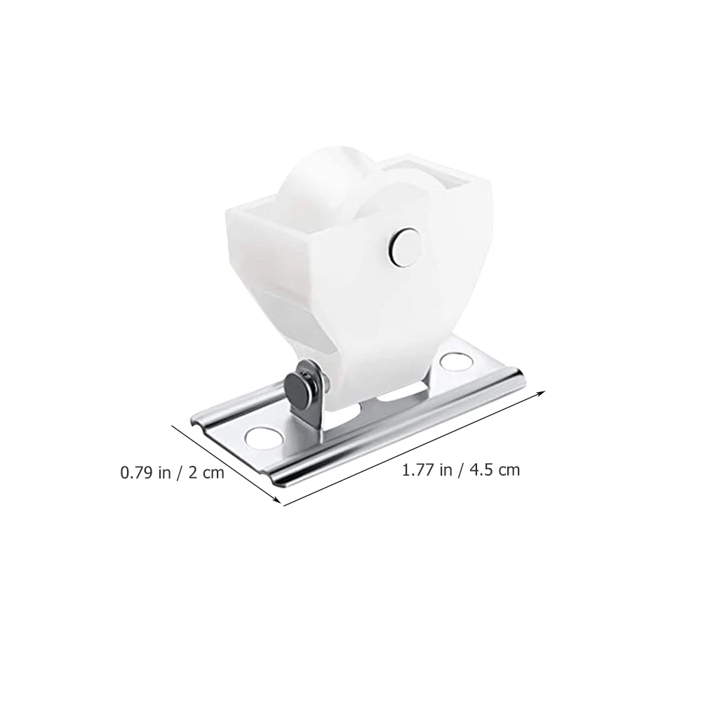 

8 Pcs Curtain Pulley Cord Roman Shade Lock Roller Shades Blind for Pulleys See with