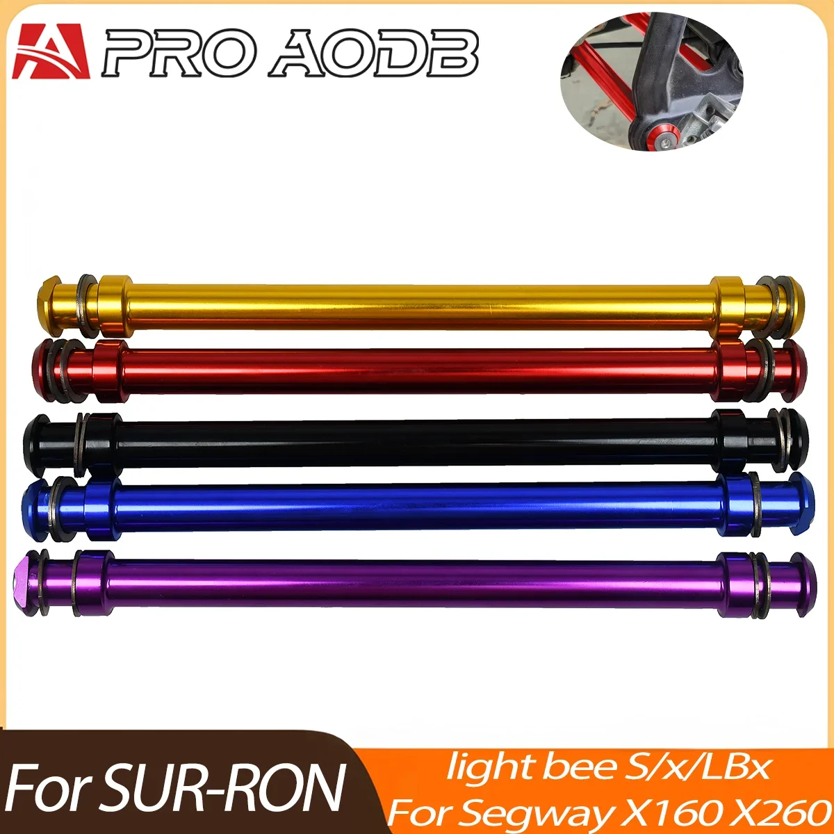 Reinforced Footrest Bracket For Sur-Ron Light Bee S X LBX Segway X160 X260 CNC Aluminum Foot Peg Support Brace With Screws