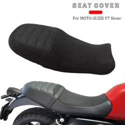 Motorcycle Accessories For MOTO GUZZI V7 Stone Rear Seat Cowl Cover 3D Mesh Net Sun proof Protector