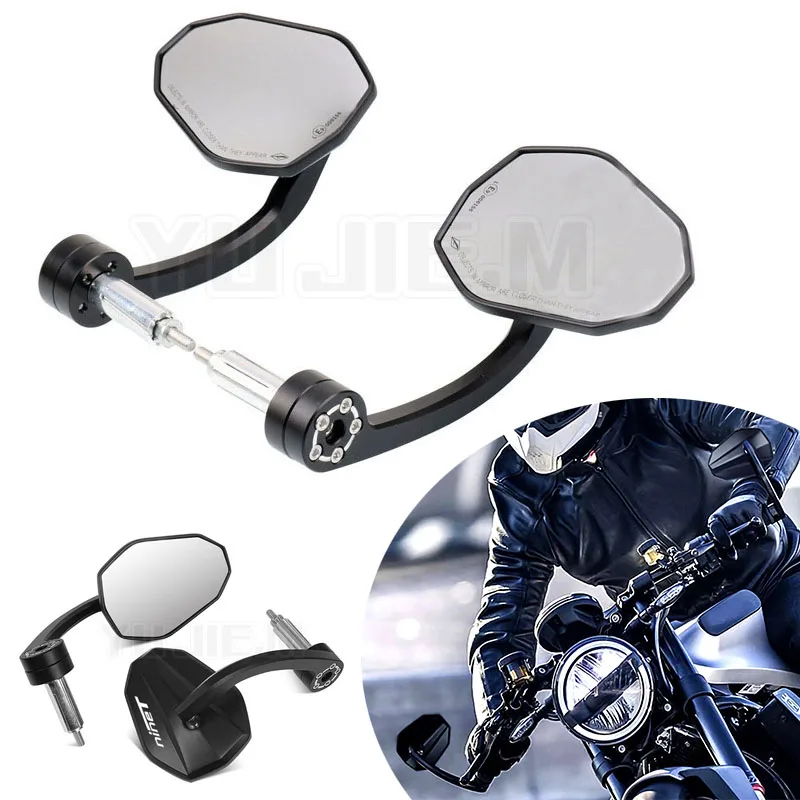 For BMW R nineT Scrambler/Pure/URBAN R9T NINET Motorcycle Bar End Mirror 7/8