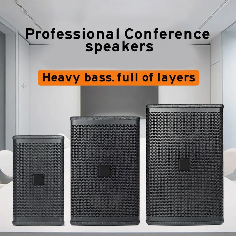 6-inch professional speaker engineering video training conference room multifunctional amplifier wireless microphone wall mounte