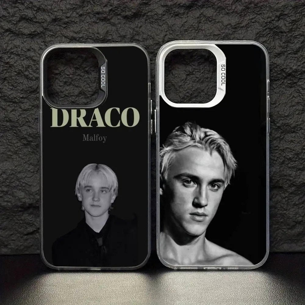 

Actor D-Draco Malfoy Phone Case For iPhone 17 16 15 14 13 12 11 Pro Max Plus Silver Matte Black Cover