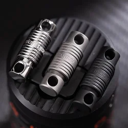 Titanium Rotary Connector Key Chain EDC Quickdraw Spin for Car Men Key Ring Holder Carabiner Buckle New Year Gift Accessories