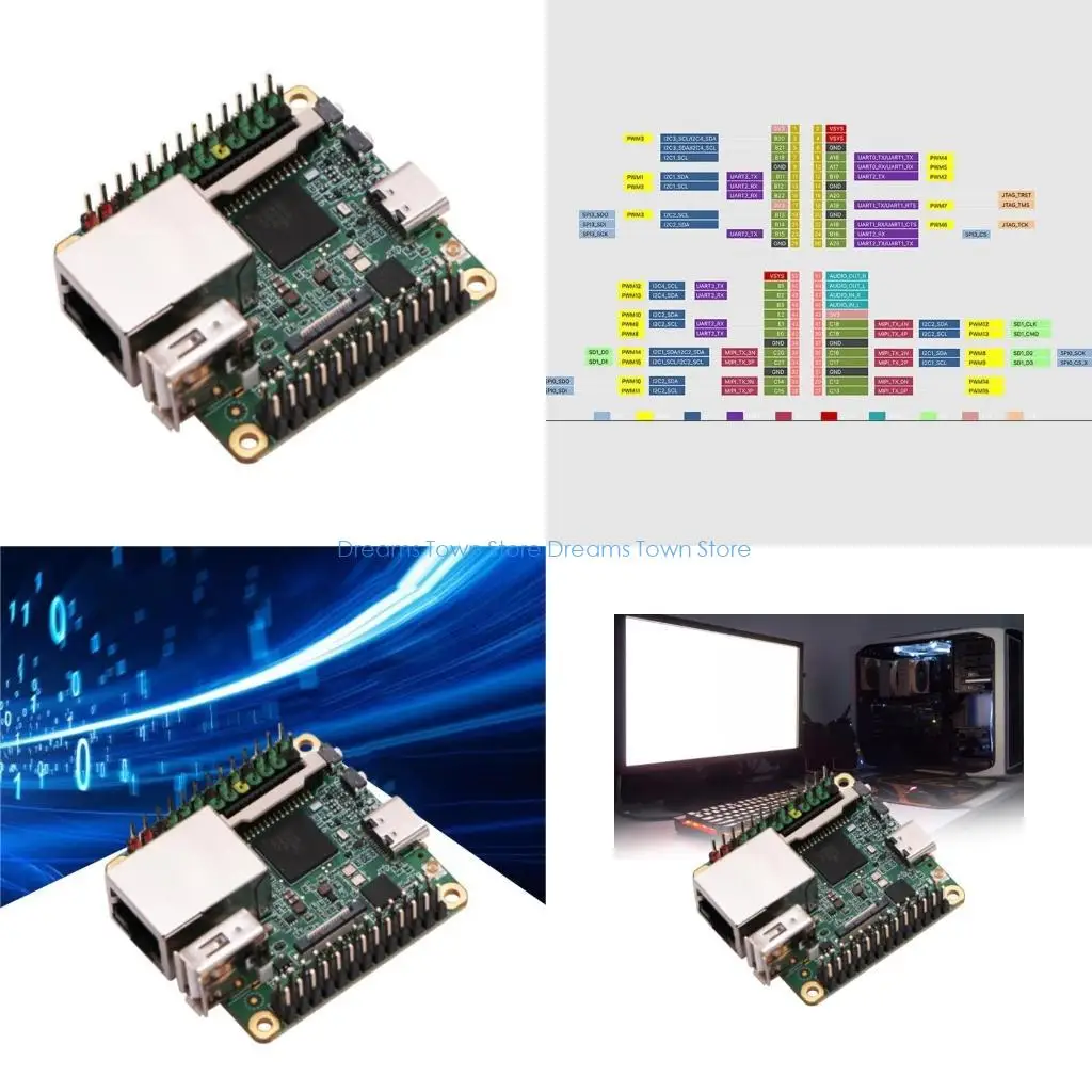 

HX6A Advanced Milk V S 512M WIFI6 Development Board