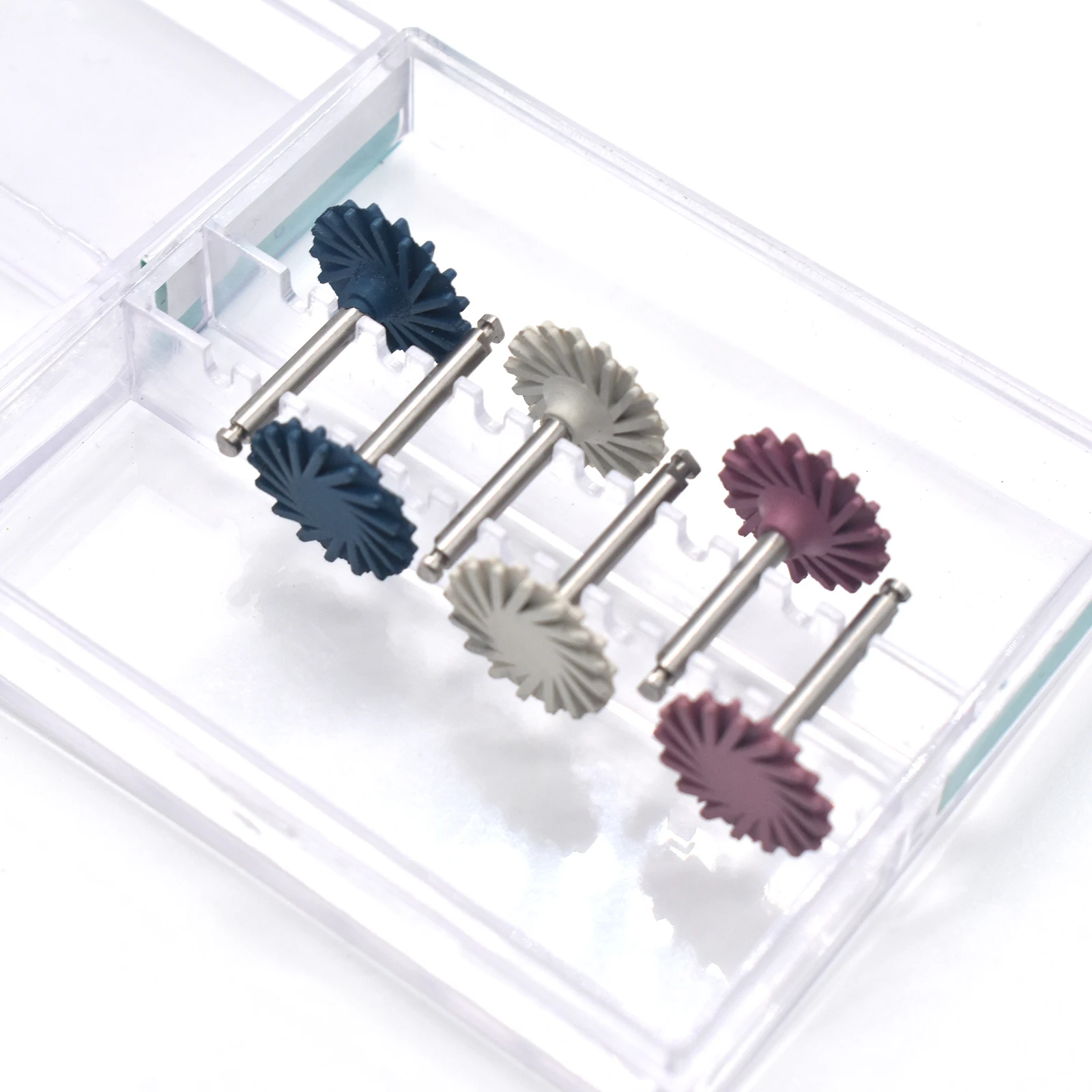 

6pcs Dental Composite Resin Wheel High Efficiency for Dentists Teeth Care Tools Teeth Whitening Diamond System Polish