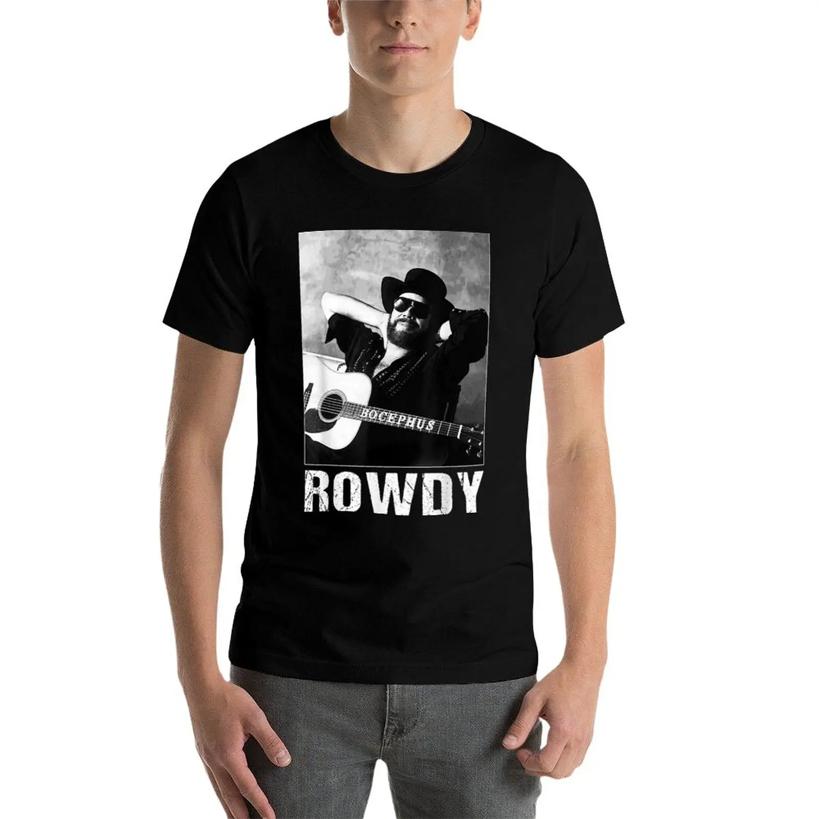 

Funny Hank Jr Williams Love Rowdy Gifts For Womens Men T-Shirt t shirt man plain anime t shirts oversize T-Shirt