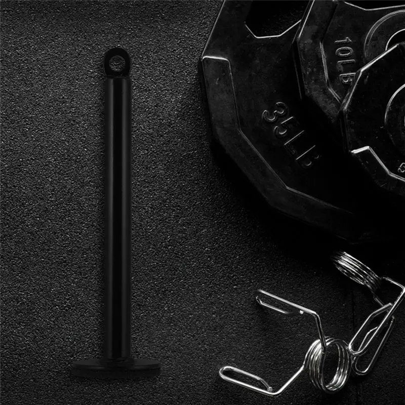 new arrival  Gym Weight Pin Loading Rack Fitness Pulley Cable System Attachment Dumbbell Barbell Rack Holder for Weight Lift-A