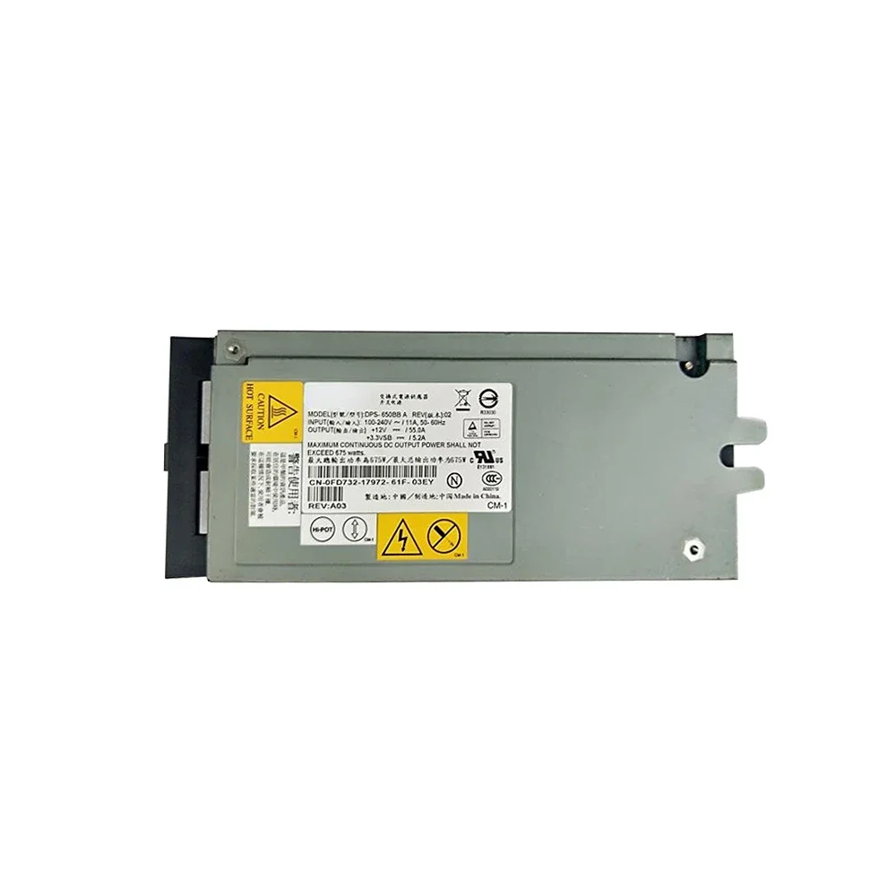 

675W DPS-650BB A 0FD732 0P2591 0KD045 for Dell PowerEdge PE1800 Server Power Supply Original FD732 P2591 KD045 Original