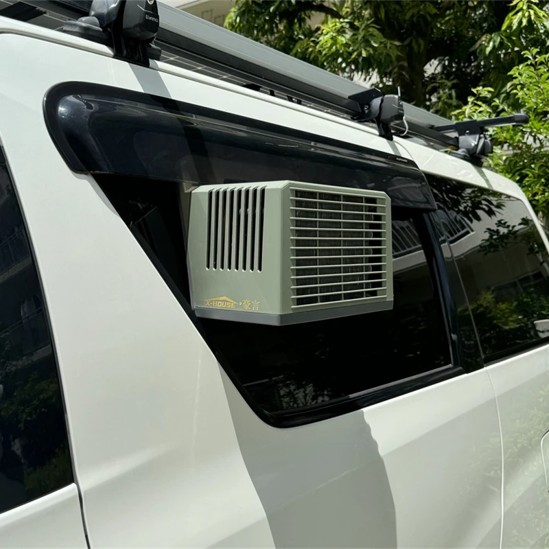 

X-HOUSE 2388BTU Mobile Air Conditioner, Ductless, Portable Option for Outdoor, Tent & Parking Comfort, Easy to Put up
