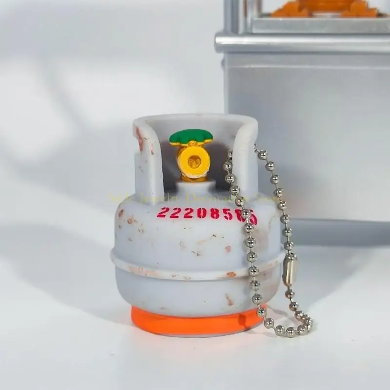 D46E مميزة لزجاجة الغاز الصدأ الإكسسوارات الرئيسية الفريدة لمروحة الجماليات القديمة والأزياء الصناعية