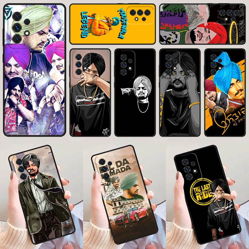 Indian Rapper Sidhu Moose Wala For Samsung A52 A72 A73 A20e A21S A50 A70 A11 A12 A42 A31 A40 A51 A71 A32 A80 A91 Phone Case