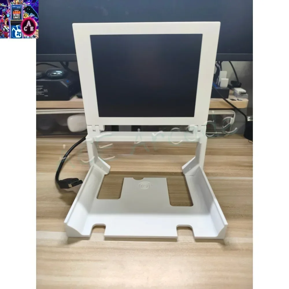 Neu gestaltete DIY8-Zoll-Gaming-Konsole DC Mini tragbares faltbares Display mit Stereo-Effekt, das für Sega Gaming-Konsolen verwendet wird